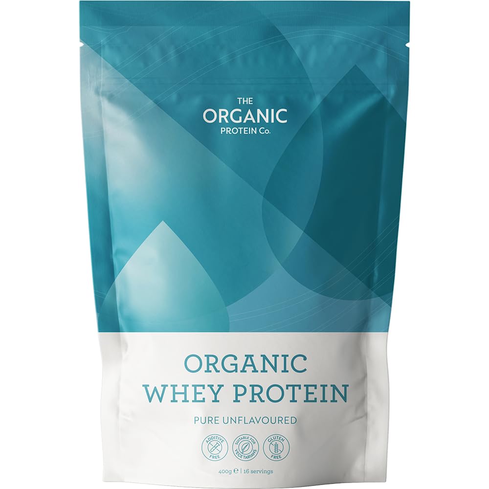 The Organic Protein Co. - Pure Unflavoured Organic Whey Protein Powder | SOYA & Gluten Free w The Organic Protein Company uk supplements