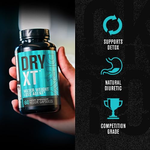 Dry-XT Water Weight Loss Diuretic Pills - Natural Supplement for Reducing Water Retention Jacked Factory uk supplements