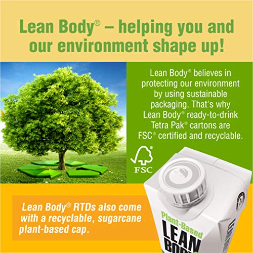 Lean Body Ready-to-Drink, Plant-Based Vegan Vanilla Caramel Protein Shake, 30g Protein Labrada uk supplements
