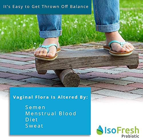 IsoFresh Probiotic: for Vaginal Balance of Yeast and Bacteria in Women Fairhaven Health uk supplements