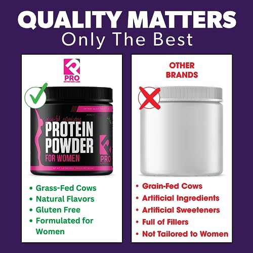 PRO NUTRITION LABS Whey Protein Vanilla Powder for Women - Supports Lean Muscle PRO NUTRITION LABS uk supplements