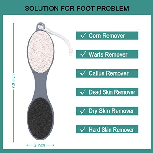 CAREHOOD Foot File Callus Remover - Multi Purpose 4 in 1 Feet Pedicure CAREHOOD uk supplements