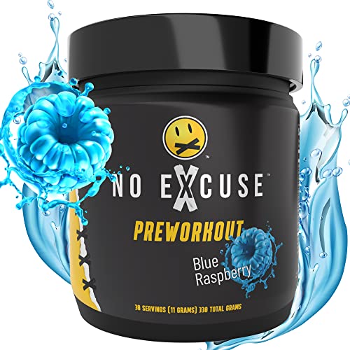 No Excuse Pre Workout Powder l Pre-Workout Supplements l Best Pre Workout No Excuse uk supplements