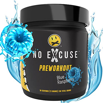 No Excuse Pre Workout Powder l Pre-Workout Supplements l Best Pre Workout No Excuse uk supplements
