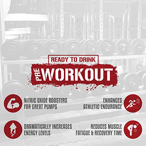 5% Nutrition Kill It Ready-to-Drink High Stim Pre Workout | 400mg Caffeine Energy Drink 5% Nutrition uk supplements