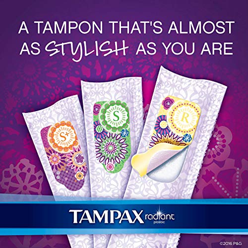 Tampax 29936 Radiant Tampons Regular Super, 84 Count (Pack of 1) Tampax uk supplements