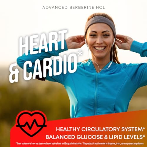 Berberine Supplement - Berberine 1500MG for Diet, GI Health & Water Loss - Pure Berberine JOYLI Nutrition uk supplements