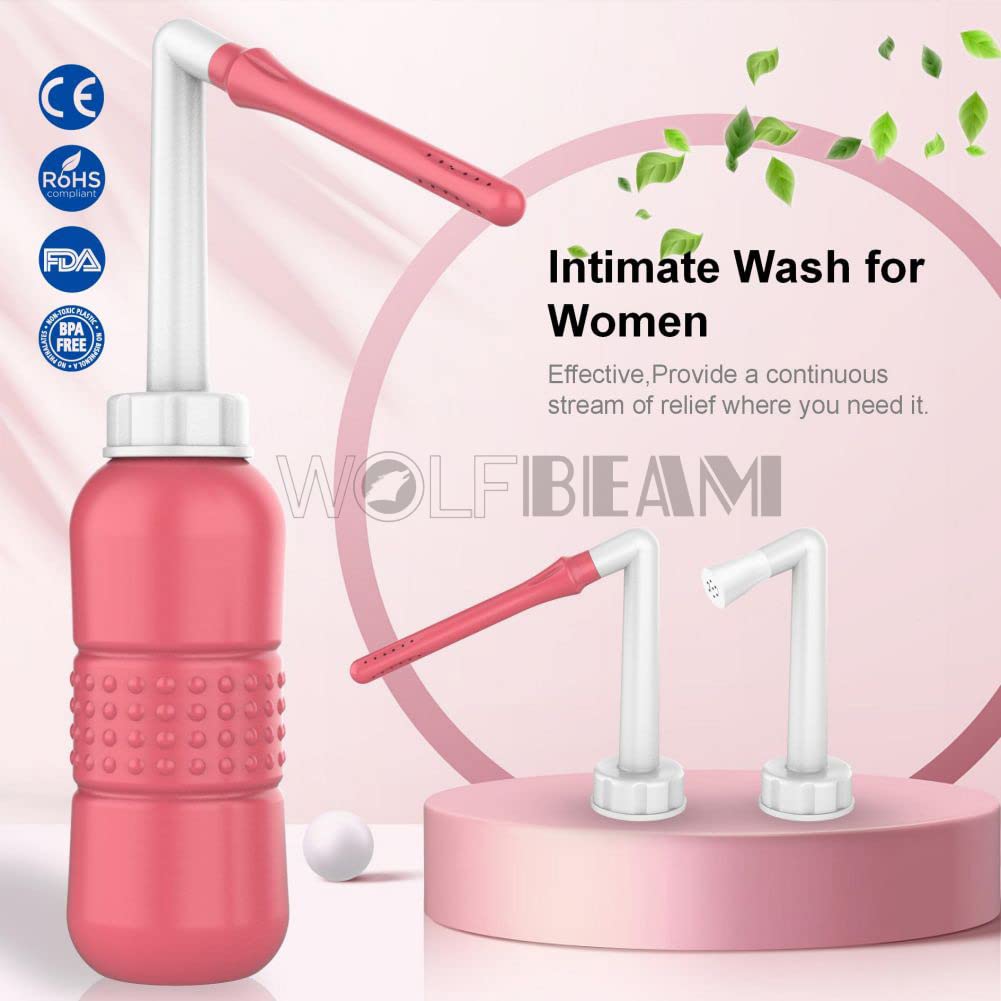 Wolfbeam 2IN1 Portable Hand-held Vulva and Anus Cleaner and Personal Health Vaginal Washing WOLFBEAM uk supplements