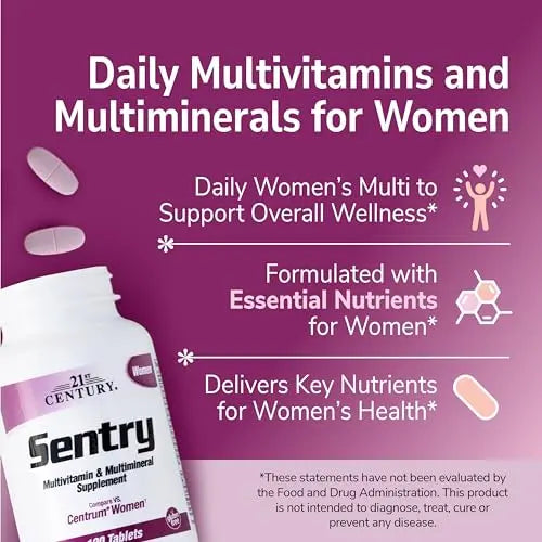21st Century Sentry Women Multivitamin Tablets, 120 Count 21st Century uk supplements