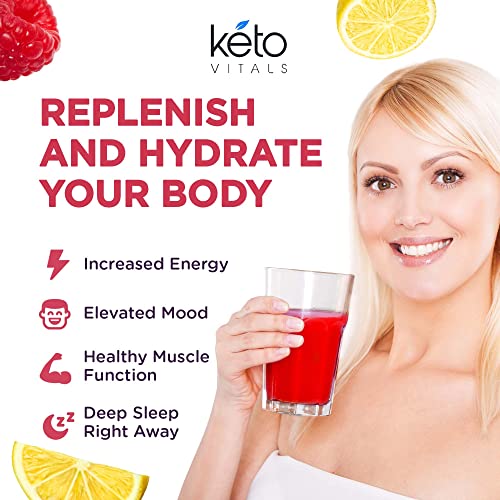 Keto Vitals Electrolytes Powder - Sugar Free Keto Electrolytes Powder with Potassium Keto Vitals uk supplements