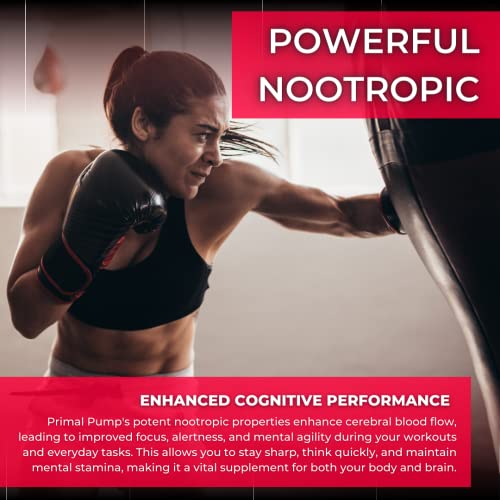Gorilla Gulps - Primal Pump Nitric Oxide Supplement Nootropic 1500mg Nitrosigine L Gorilla Gulps uk supplements