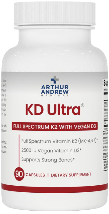Arthur Andrew Medical, KD Ultra, Immunity, Heart and Bone Health, 90 Capsules Arthur Andrew Medical uk supplements