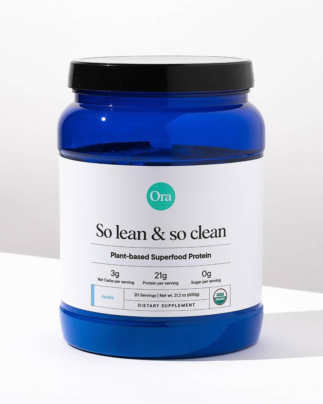Ora Organic Protein Powder - 21g Plant-Based Protein for Women and Men Pre-Workout Ora Organic uk supplements