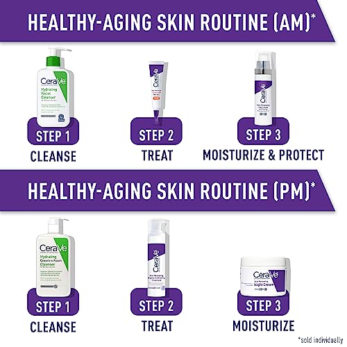 CeraVe Skin Renewing Night Cream | Niacinamide, Peptide Complex CeraVe uk supplements
