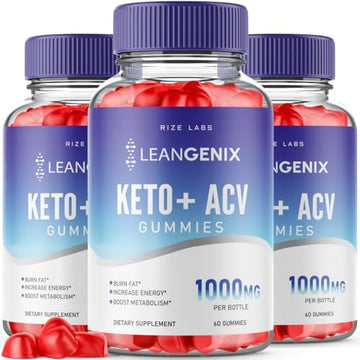 (3 Pack) Leangenix Keto ACV Gummies, Leangenix Keto + ACV for Advanced Weight Loss rize labs uk supplements