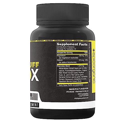The Good Stuff Detox & Cleanse | Powerful Complete Internal Cleansing Formula | Professionally Epic Organicum uk supplements
