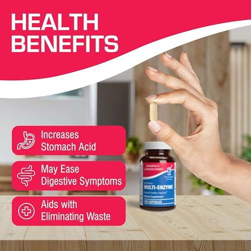 Anabolic Laboratories Multi Enzyme Nutritional Supplements - 100 Capsules of Digestive Anabolic Laboratories uk supplements