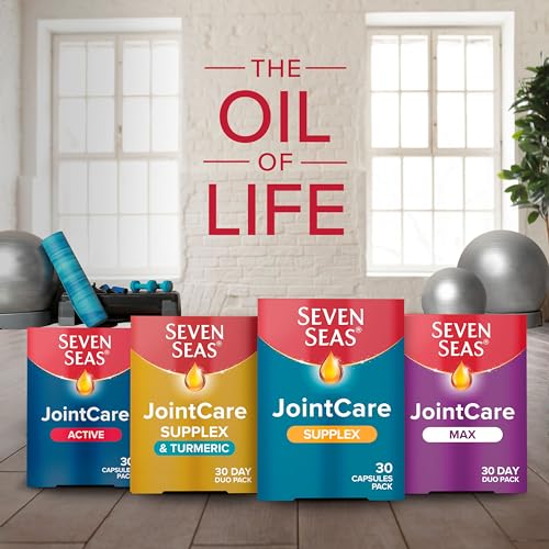 Seven Seas JointCare Supplex, With Glucosamine, Omega-3, Vitamins C, D and E Seven Seas uk supplements
