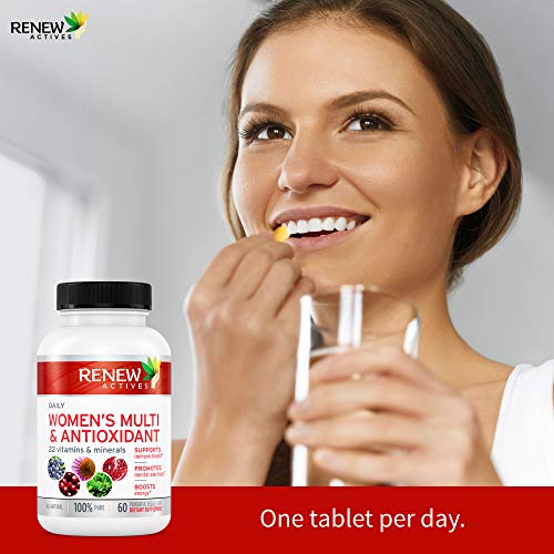 Renew Actives Women's Multi-Vitamin & Antioxidant: Daily Health Supplement for Woman Renew Actives uk supplements