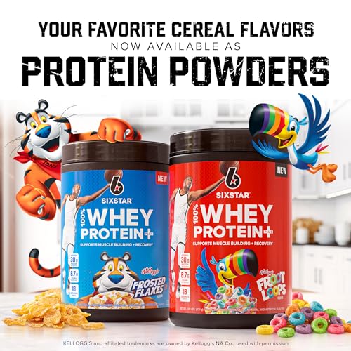 Six Star Whey Protein Powder Plus | Muscle Building & Recovery Plus Immune Support Six Star uk supplements