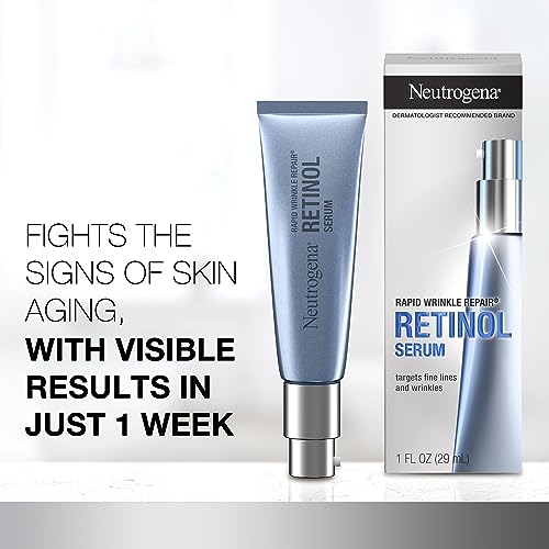 Neutrogena Rapid Wrinkle Repair Retinol Anti-Wrinkle Face Serum with Hyaluronic Neutrogena uk supplements