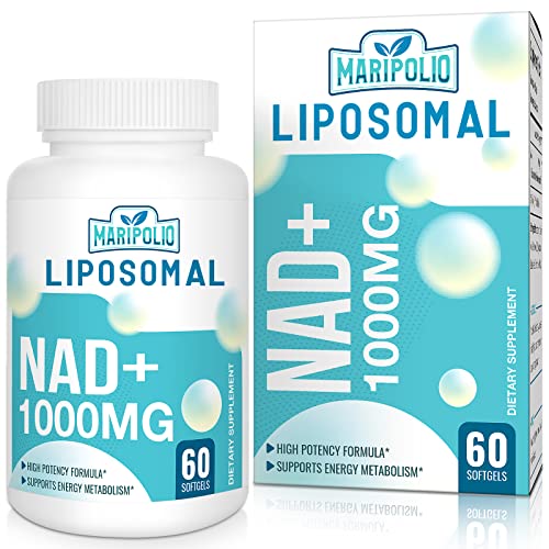 Liposomal NAD+ Supplement 1000 mg | Highest NAD Pontecy | Max Absorption | Pure NAD Maripolio uk supplements