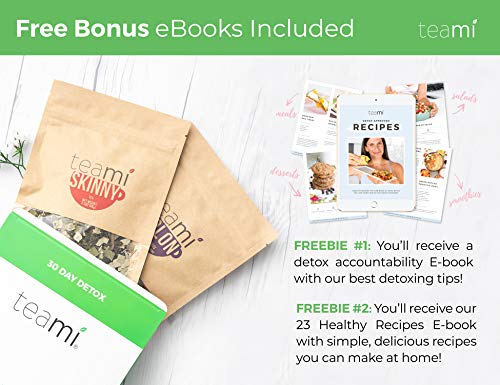 Teami® 30-Day Detox Tea Pack: All-Natural Teatox Kit with Teami Skinny & Teami Colon Teami uk supplements