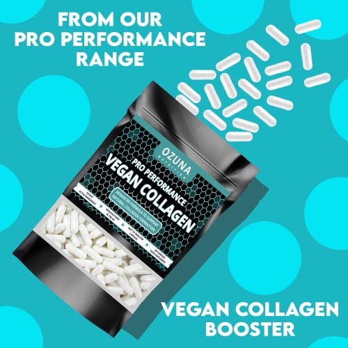 Pro Performance Vegan Collagen Complex – Vegetarian Collagen Capsules, Plant Based Collagen OZUNA NUTRITION uk supplements