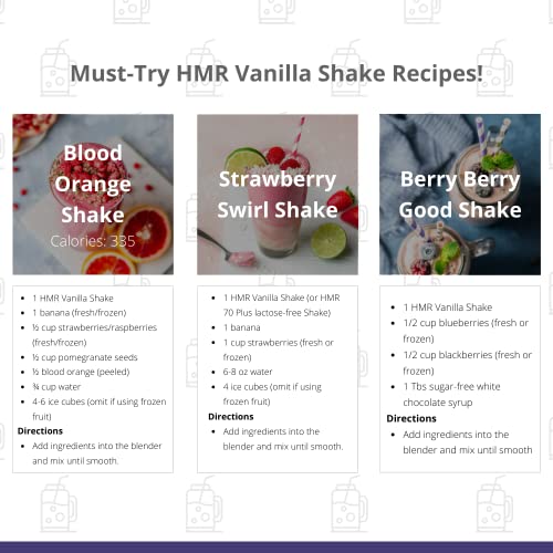 HMR 120 "Classic" Shake Meal Replacement Powder | Vanilla Shake Mix to Support Healthy HMR uk supplements