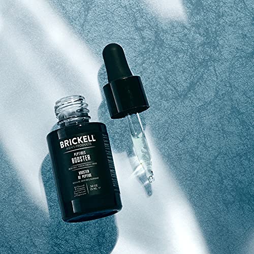Brickell Men’s Protein Peptides Booster Serum for Men, Natural and Organic Protein Peptides Booster Brickell Men's Products uk supplements