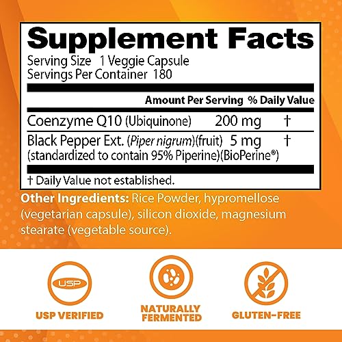 Doctor's Best High Absorption CoQ10 with BioPerine, Non-GMO, Gluten & Soy Free Doctor's BEST uk supplements