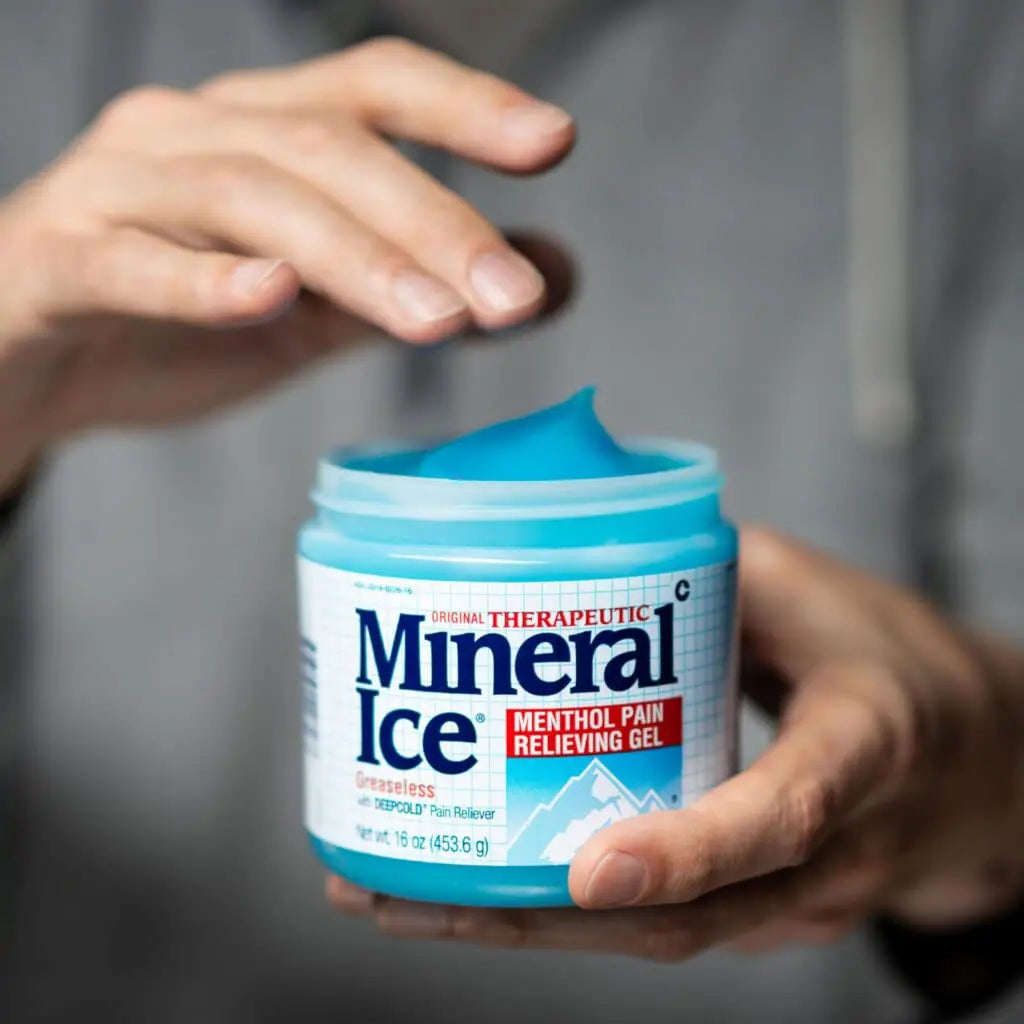 Mineral Ice Pain Relieving Gel - 8 oz, Pack of 4 Mineral Ice uk supplements