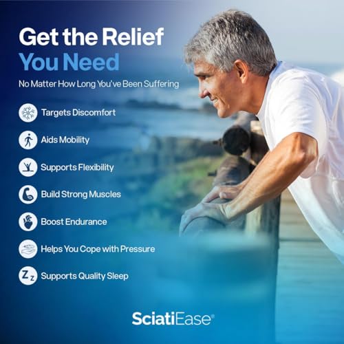 SciatiEase Sciatic Nerve Health Support - Sciatic Nerve Supplement with Pea, Vitamin B SciatiEase uk supplements