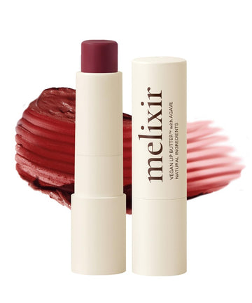 Melixir Vegan Lip Butter (12 Colors), Hydrating Tinted Lip Balm Stick, Bee-Free, Petrolatum-Free, Plant-Based, Moisturizes Dry & Chapped Lips With Shea Butter, Sheer, Natural Finish - #11 Autumn Rain Melixir uk supplements