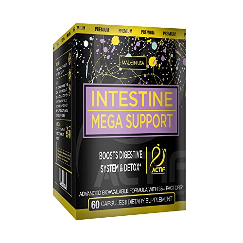 Actif Intestine Mega Support with 30+ Advanced Factors, Deep Cleanse and Repair ACTIF uk supplements