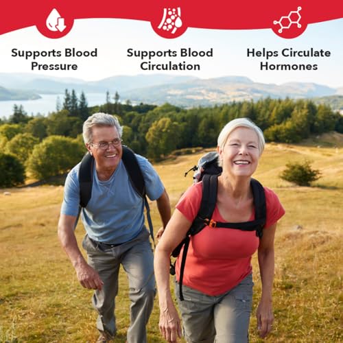 LifeSeasons B/P Stabili-T - Blood Pressure Support - Vitamin Supplement for Healthy Heart & Circulation - Ashwagandha, Arjuna & Hawthorn Berry - 240 Capsules LifeSeasons uk supplements