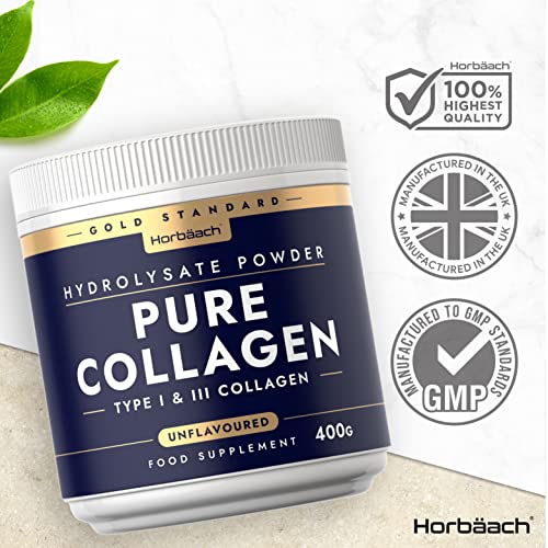 Collagen Powder | Gold Standard Bovine Collagen Peptides | Hydrolyzed Collagen Horbäach uk supplements