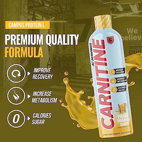 Campus Protein - Carnitine Liquid Supplement, Weight Loss Aid for Natural Energy Campus Protein uk supplements