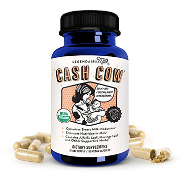 Legendairy Milk Cash Cow Lactation Supplement, Moringa, Alfalfa, and Goat's Rue Legendairy Milk uk supplements