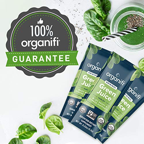Organifi: GO Packs - Green Juice - Organic Superfood Supplement Powder - 30 Count Organifi uk supplements