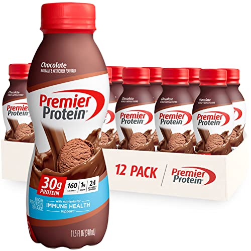 Premier Protein Shake, Chocolate, 30g Protein 1g Sugar 24 Vitamins Minerals Nutrients Premier Protein uk supplements