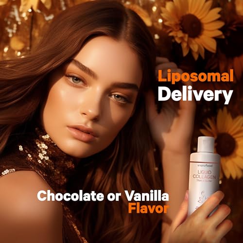 Codeage Liquid Collagen Supplement Chocolate Flavor, Beauty Trim & Glow Liposomal Codeage uk supplements