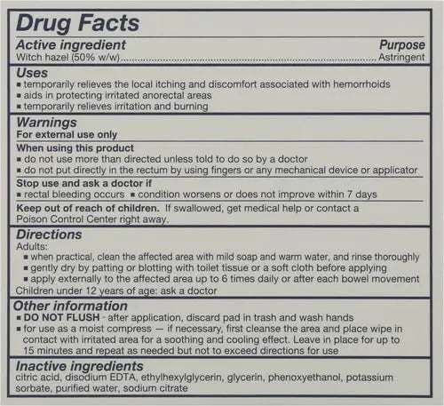 TUCKS Medicated Cooling Pads, 100 Count – Hemorrhoid Pads with Witch Hazel, Cleanses Sensitive Areas, Protects from Irritation, Hemorrhoid Treatment, Medicated Pads Used by Hospitals TUCKS uk supplements