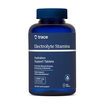 Trace Minerals Electrolyte Stamina - Daily Hydration Supplement for Electrolyte Balance - Energy Support - Full Spectrum of Ionic Minerals - Vegan - Gluten-Free - 300 Count (50 Servings) Trace Minerals uk supplements