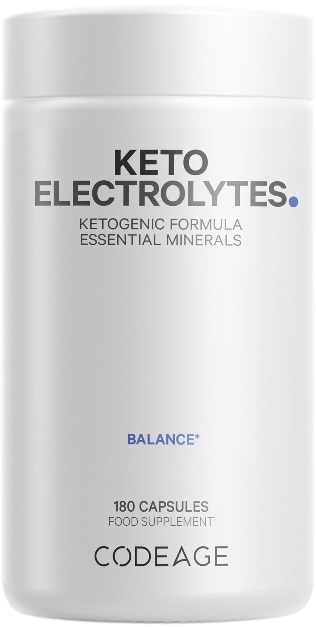 Keto Electrolytes Supplement – Vegan Electrolyte Tablets w Magnesium, Potassium Codeage uk supplements