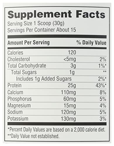 365 by Whole Foods Market, Vanilla Whey Protein Isolate, 15.9 Ounce 365 by Whole Foods Market uk supplements