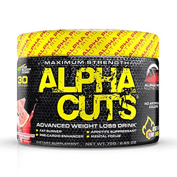 Alpha Pro Nutrition Alpha Cuts Fat Burner Thermogenic Men Women Pre Cardio Workout Alpha Pro Nutrition uk supplements