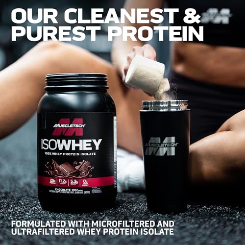 MuscleTech | IsoWhey | Whey Protein Isolate Powder| Muscle Builder for Men & Women MuscleTech uk supplements