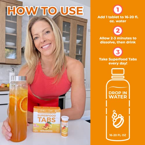 skinnytabs Superfood Tabs Detox Cleanse Drink - Fizzy Nutrition Supplement skinnytabs uk supplements