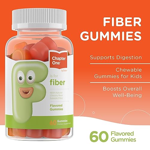 Zahler - Fiber Gummies for Adults & Kids (60 Count) Certified Kosher Adult & Kids Fiber Gummy Zahler uk supplements